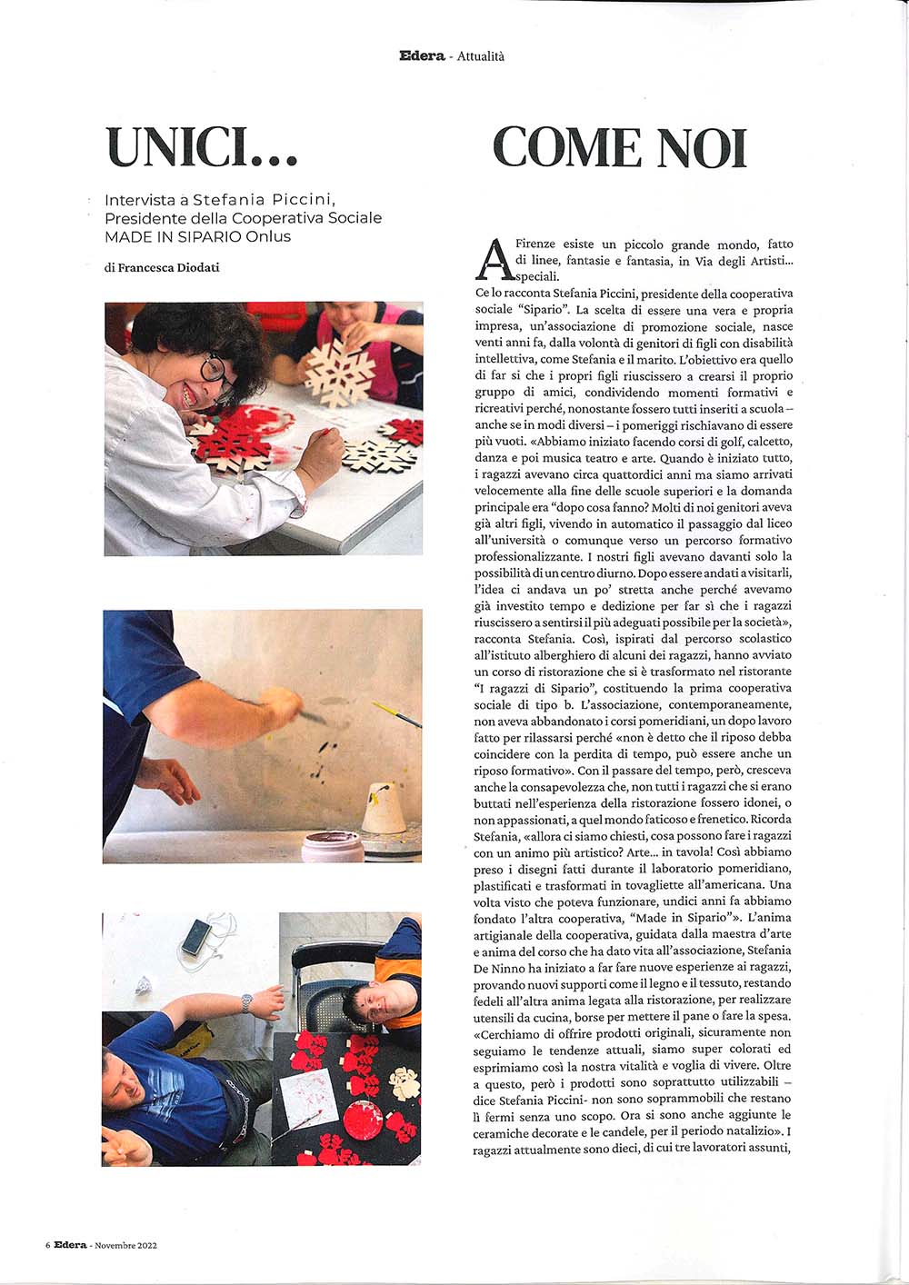 “Edera” parla di noi