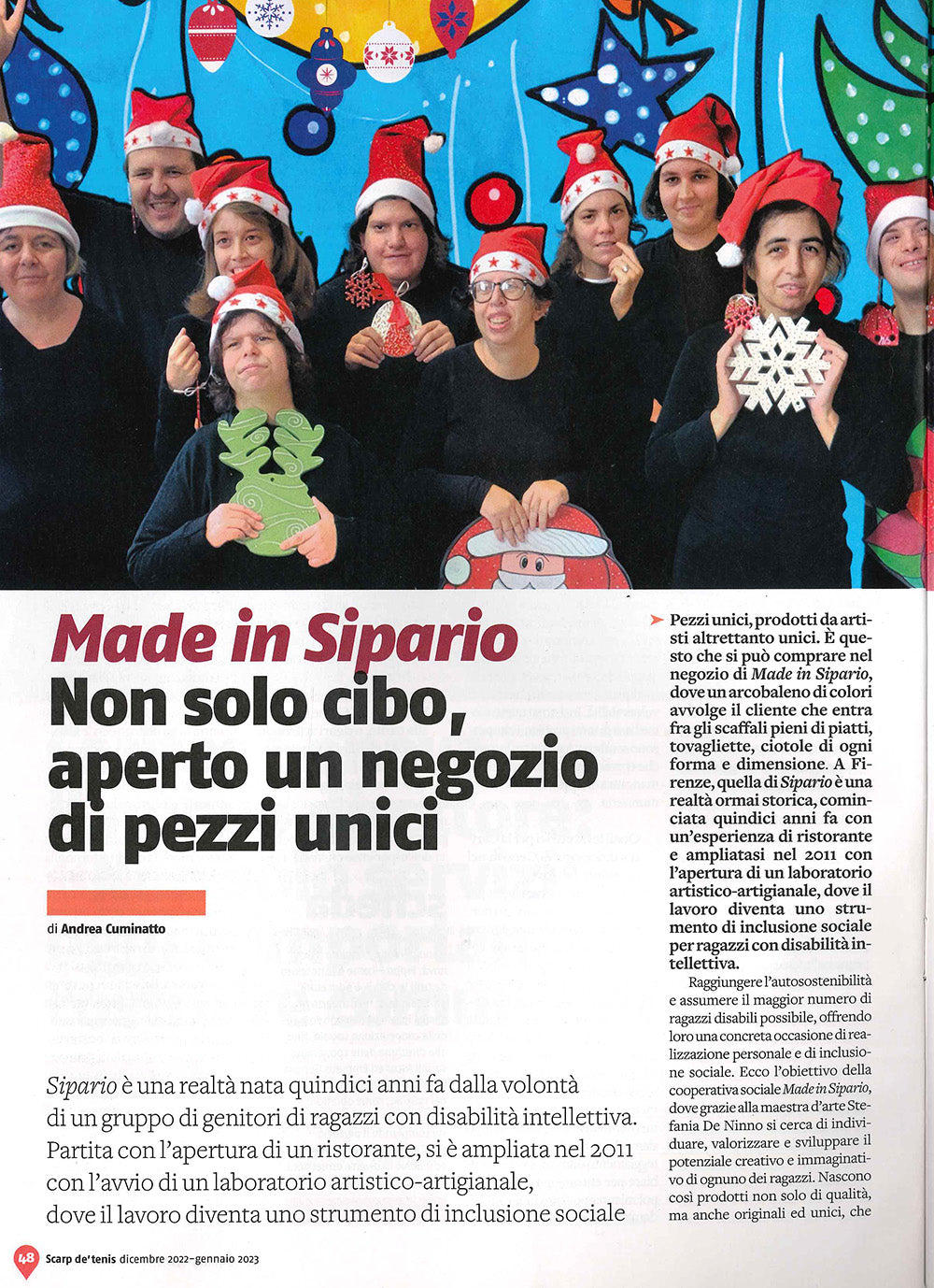 Scarp de’ tenis parla di Made in Sipario