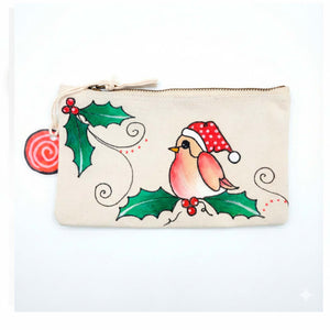 Astuccio decorato a mano Linea Natale