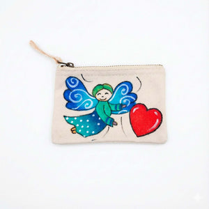 Portamonete decorato a mano Linea Natale