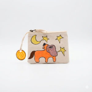 Portamonete decorato a mano Linea Animali