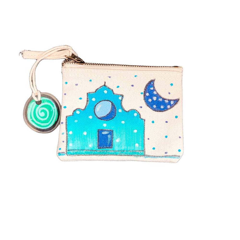 Portamonete decorato a mano Linea Firenze