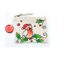 Portamonete decorato a mano Linea Natale