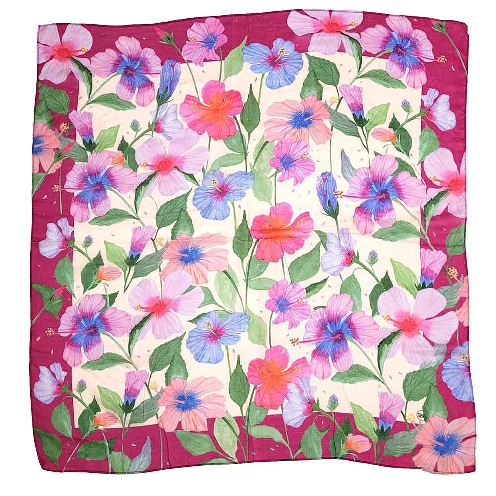 Foulard Quadrato Linea Botanica