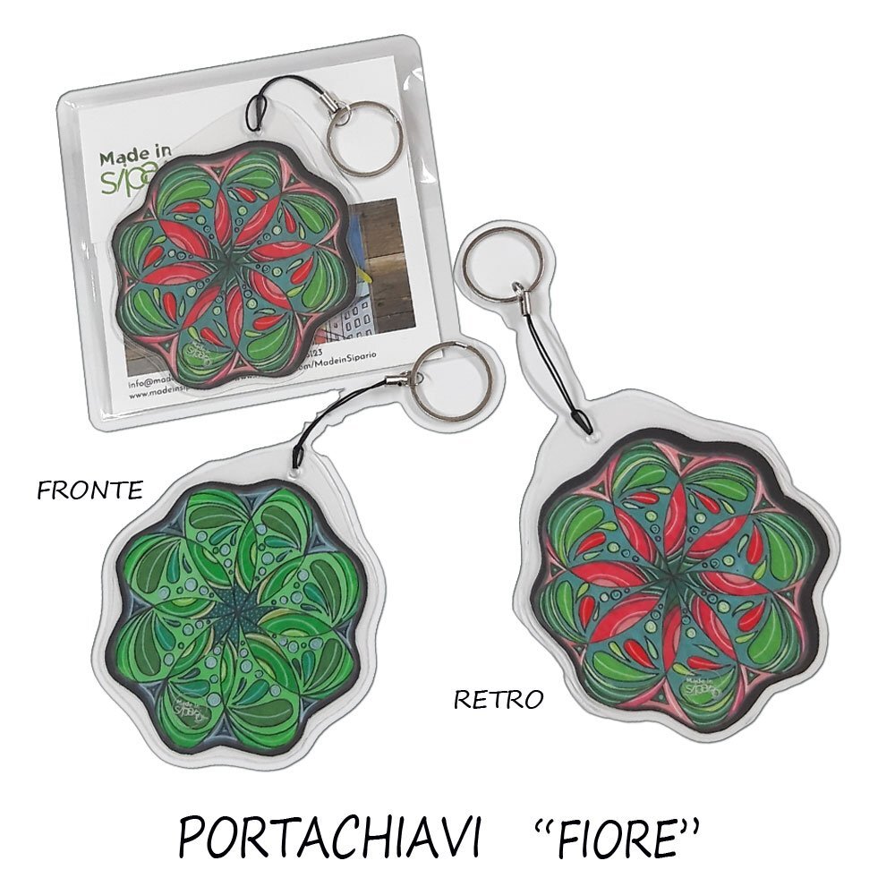 Portachiavi Linea Fiori