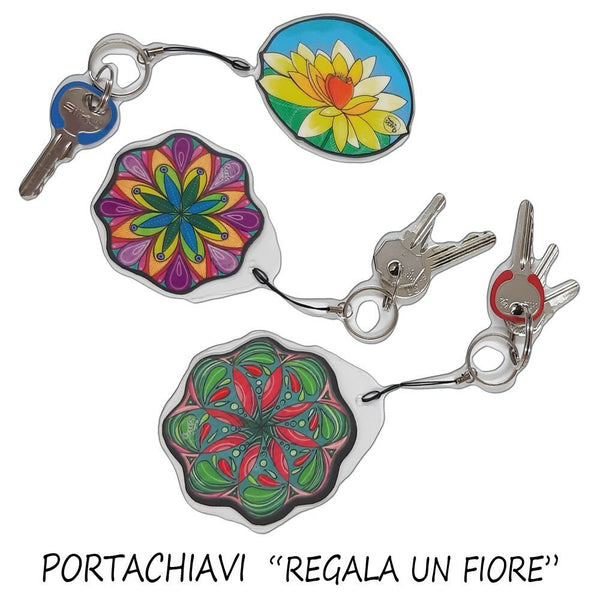 Portachiavi Linea Fiori