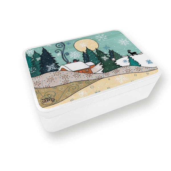 Scatola in latta Linea Natale