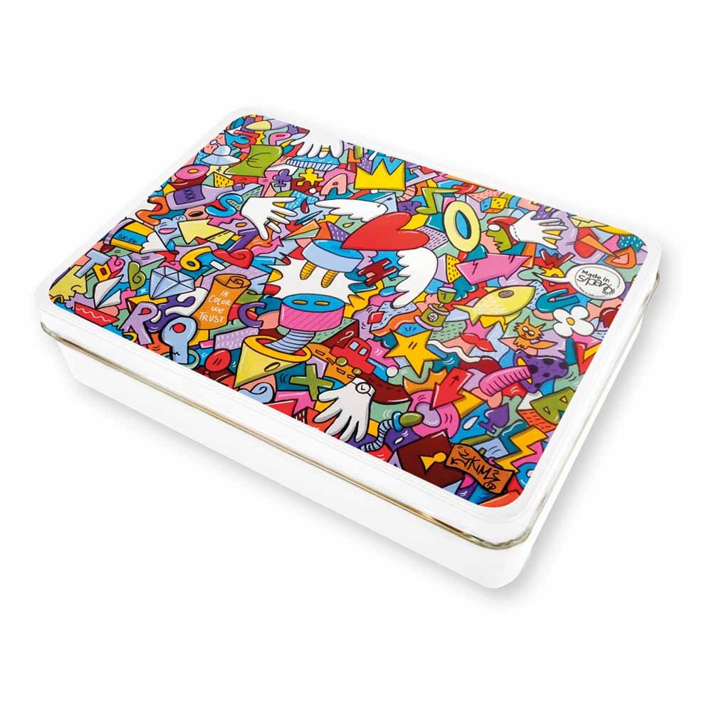 Scatola in latta Skim