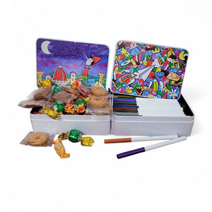 Scatola in latta Skim