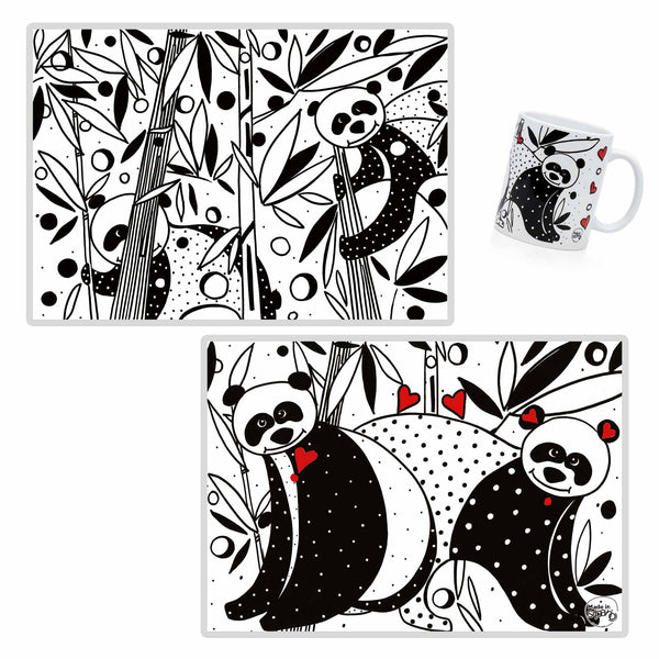 Set Tazza e Tovaglietta Linea T.V.B