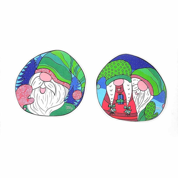 Sottobicchieri sagomati Linea Natale