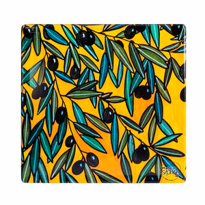 Sottopentola quadrato Linea Ulivo