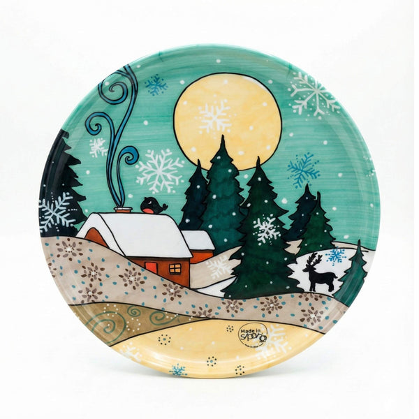 Sottopiatto Rotondo Linea Natale