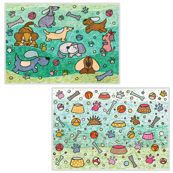 Tovaglietta rettangolare Linea Animali