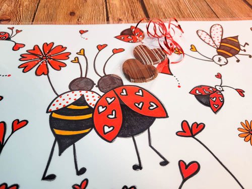 Tovaglietta rettangolare Linea Animali