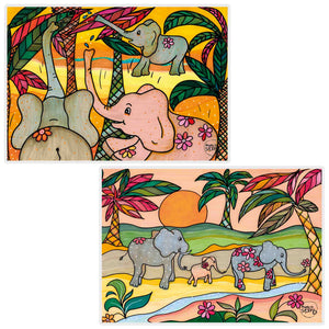 Tovaglietta rettangolare Linea Animali