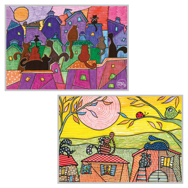 Tovaglietta rettangolare Linea Animali