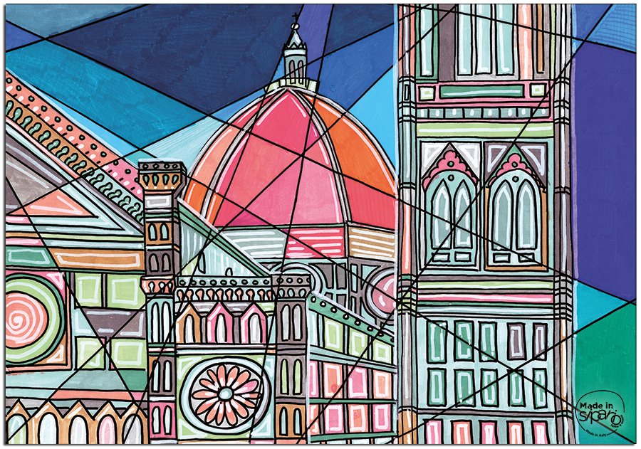 Tovaglietta rettangolare Linea Firenze