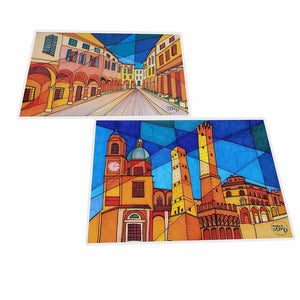 Tovaglietta rettangolare Linea monumenti Italia