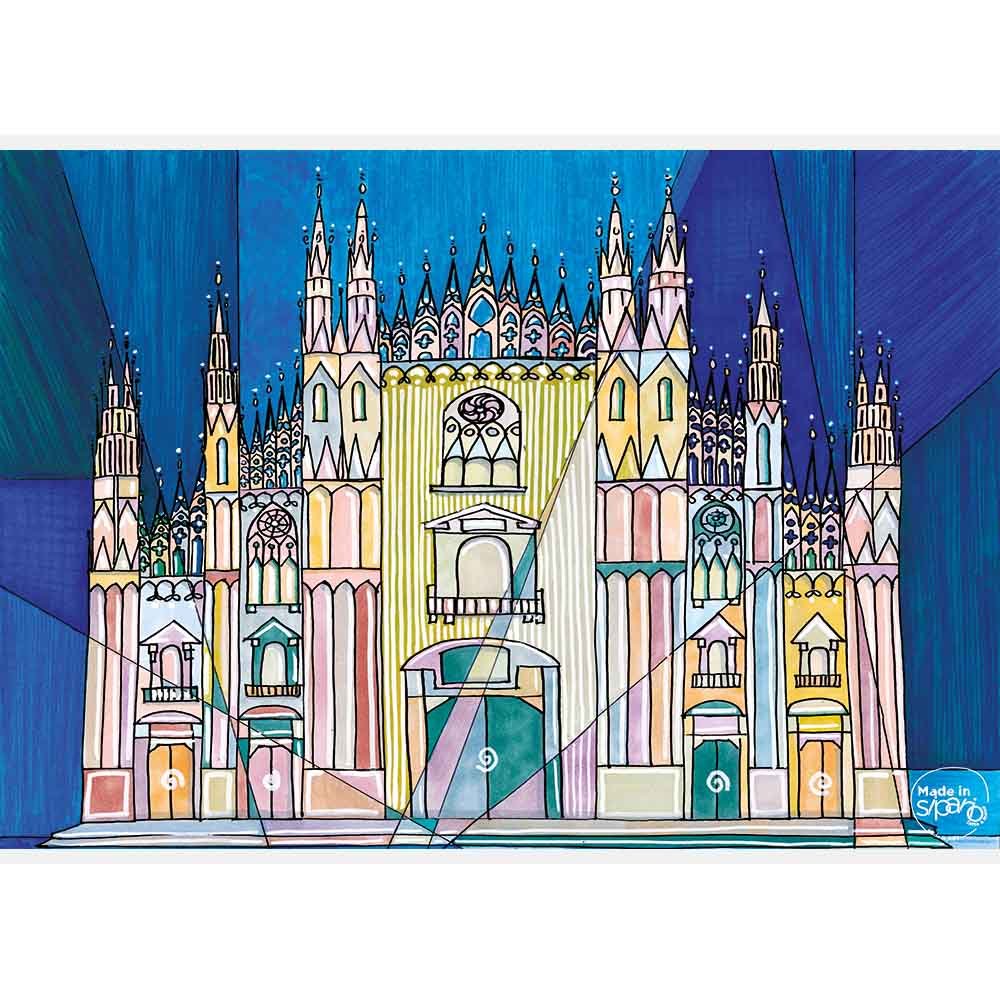 Tovaglietta rettangolare Linea monumenti Italia