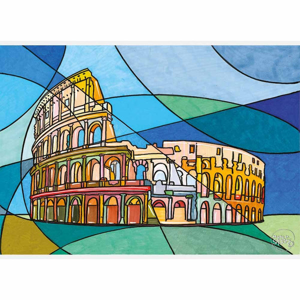 Tovaglietta rettangolare Linea monumenti Italia