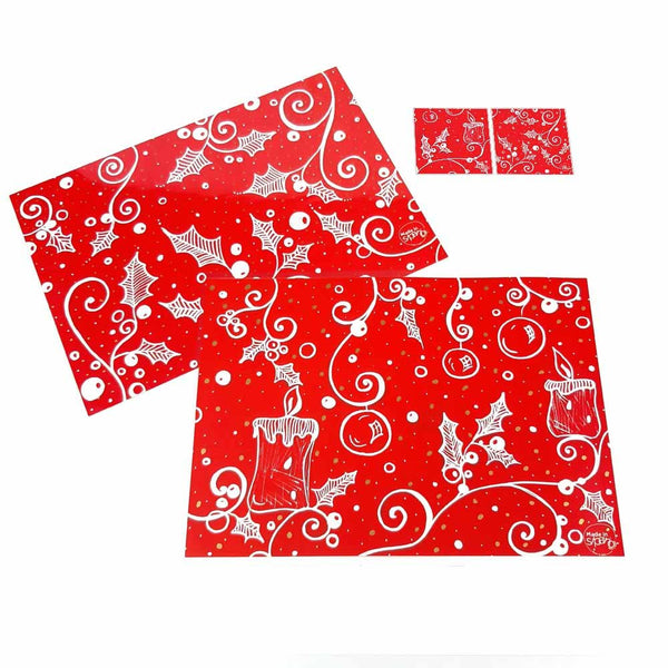 Tovaglietta rettangolare Linea natale