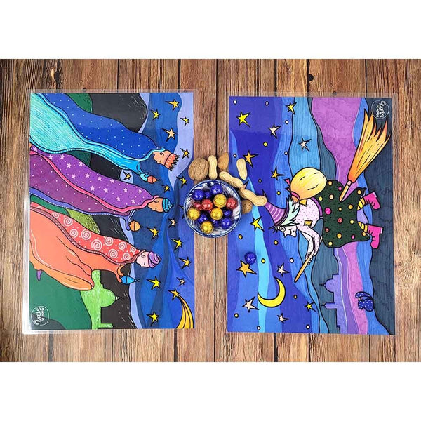 Tovaglietta rettangolare Linea natale