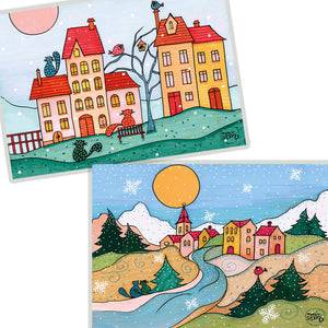 Tovaglietta rettangolare Linea natale