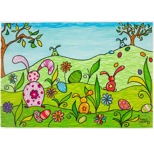 Tovaglietta rettangolare Linea Pasqua