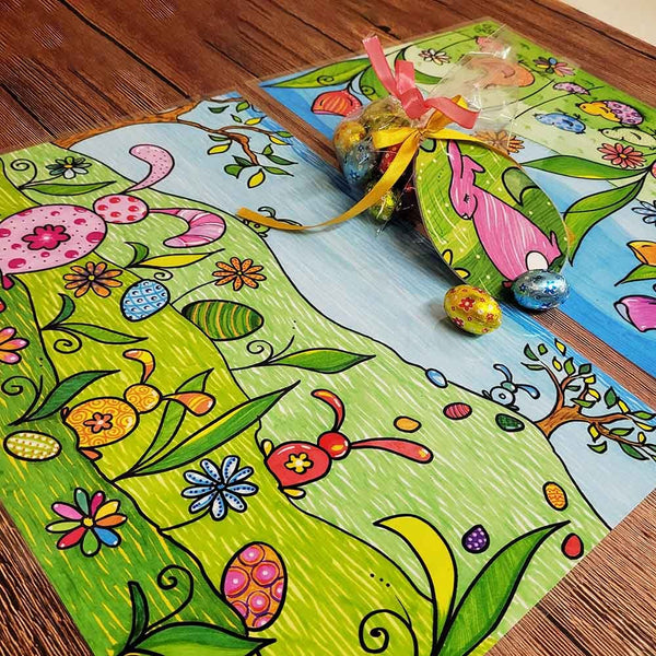 Tovaglietta rettangolare Linea Pasqua