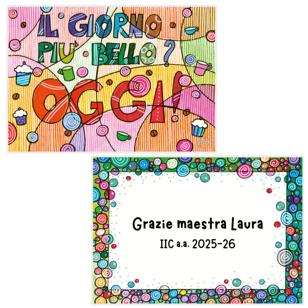 Tovaglietta personalizzata Linea Regali Personalizzati