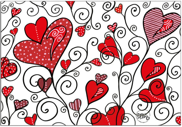 Tovaglietta rettangolare Linea casa