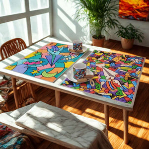 Tovaglietta rettangolare Linea Skim