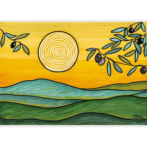 Tovaglietta rettangolare Linea Ulivo