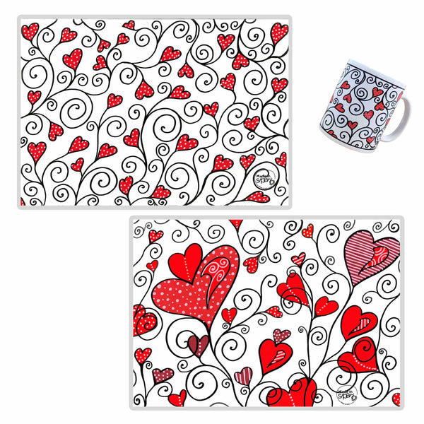 Set Tazza e Tovaglietta Linea T.V.B