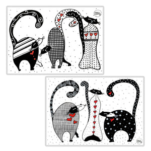 Tovaglietta rettangolare Linea T.V.B