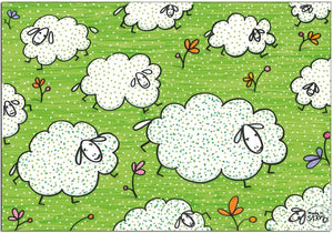 Tovaglietta rettangolare Linea Animali