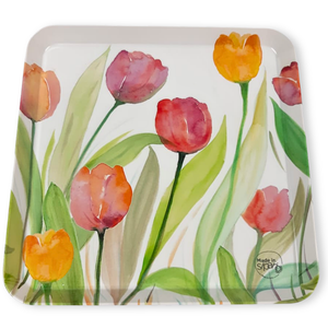 Vassoio quadrato Linea Botanica