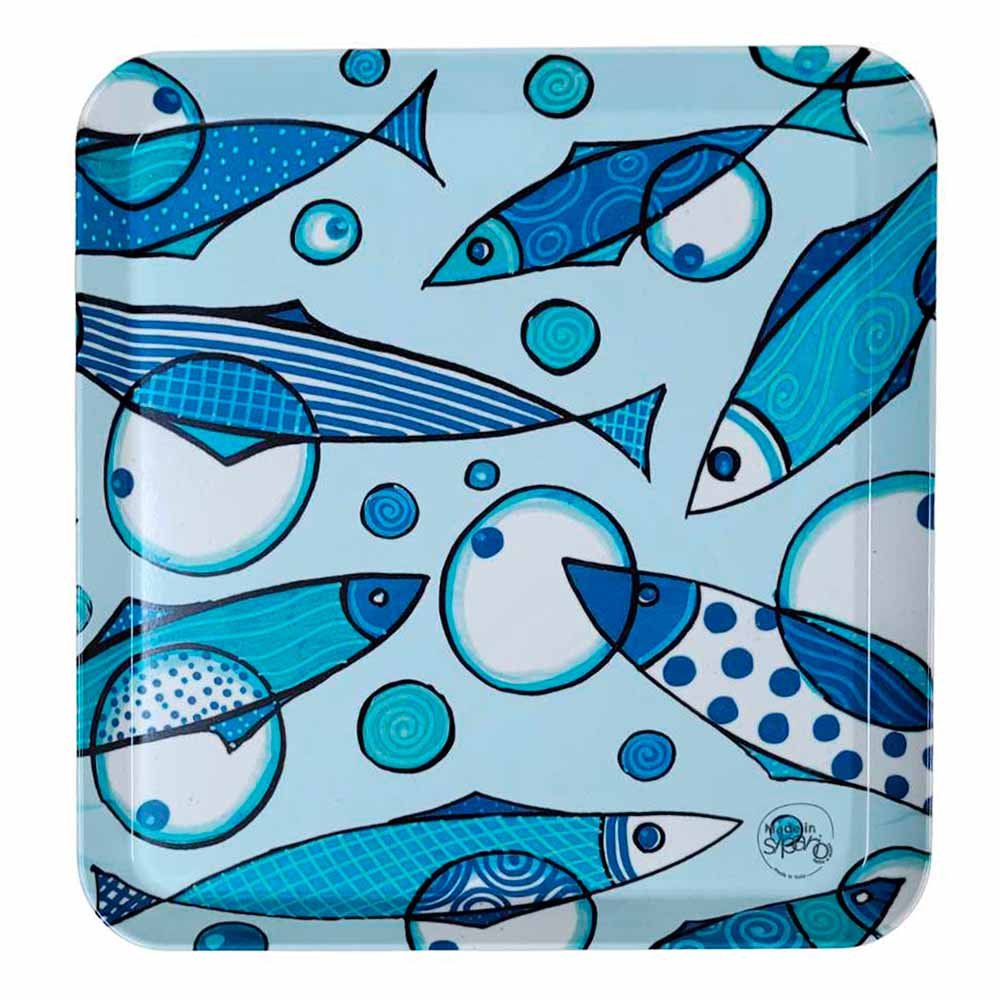 Vassoio quadrato Linea Mare