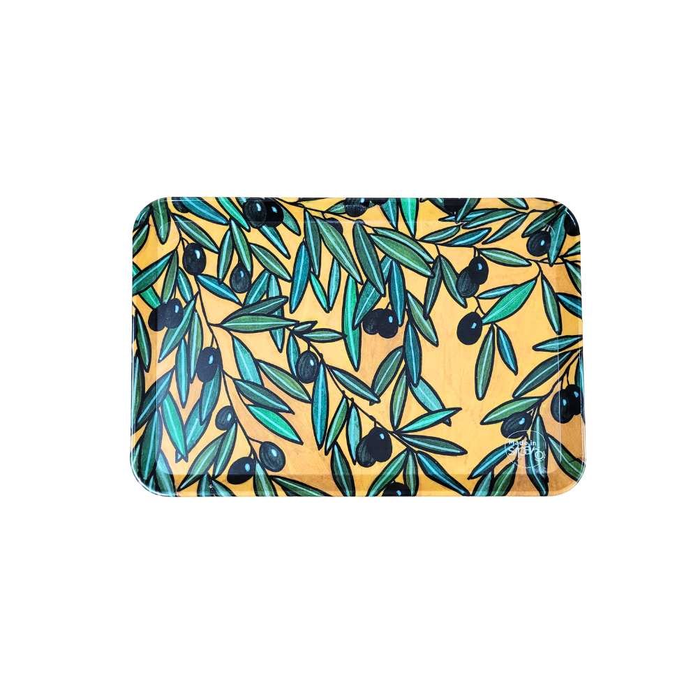 Vassoio piccolo rettangolare Linea Ulivo