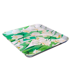 Vassoio quadrato Linea Botanica