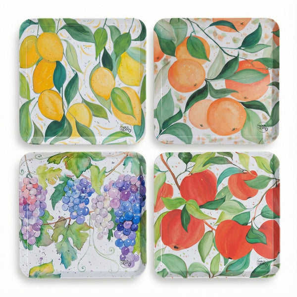 Vassoio quadrato Linea Frutta