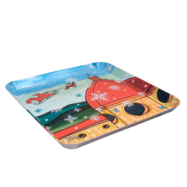 Vassoio Quadrato Linea Natale