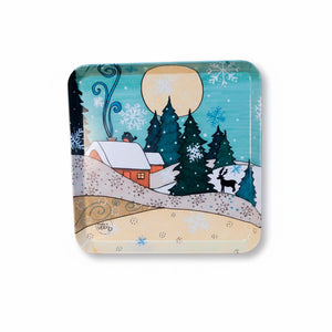 Vassoio Quadrato Linea Natale