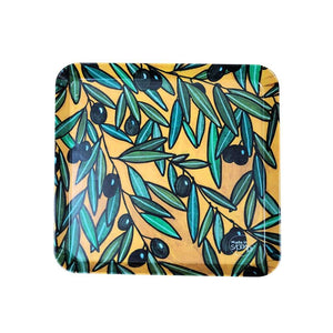 Vassoio quadrato Linea Ulivo